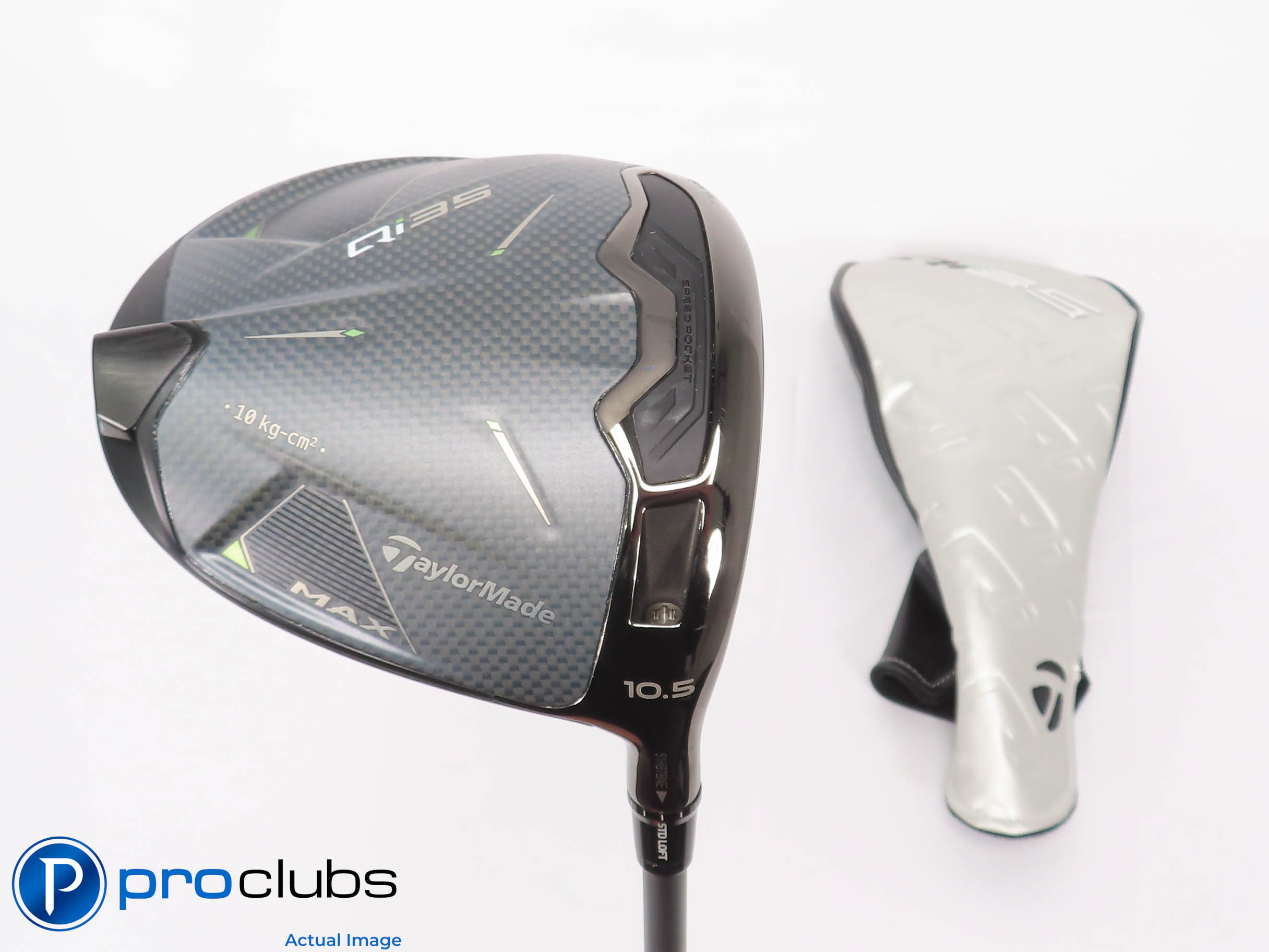 Mint! TaylorMade Qi35 MAX 10.5* Driver w/ HC - Air Speeder 50g